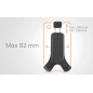 Soporte móvil AirFlow Optiline para sistemi fissaggio duo lock