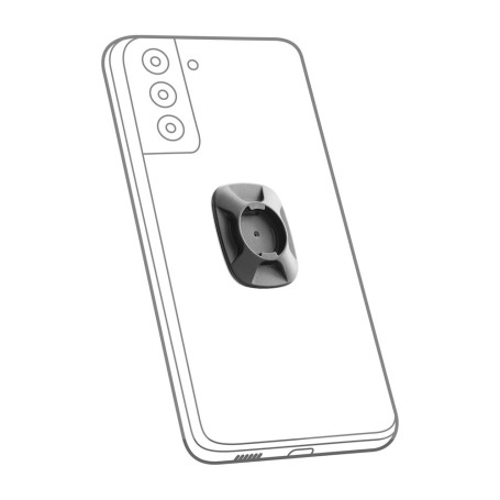 Optiline adhesive plate for cases with Duo Lock mounting systems