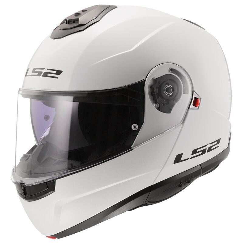 casque modulable FF908 LS2 Strobe II blanc brillant ECE22-06 casque modulable FF908 LS2 Strobe II blanc brillant ECE22-06