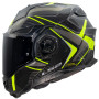Casque modulable LS2 FF901 Advant X CARBON FUTURE II YELLOW