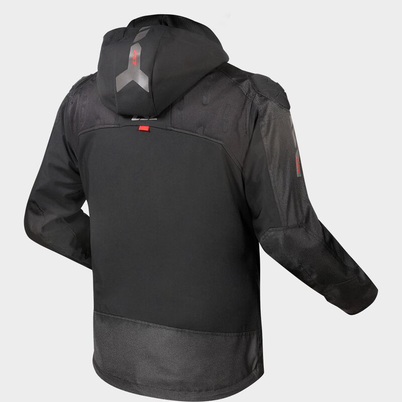 LS2 Zirconium Jacket waterproof red black LS2 Zirconium Jacket waterproof red black
