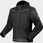 Chaqueta moto Ls2 Zirconium nera rojo impermeable Chaqueta moto Ls2 Zirconium nera rojo impermeable