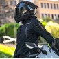 Jacke Motorrad Ls2 Zirconium nera rot wasserdicht