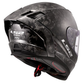 Integralhelm in Carbon LS2 FF807 Dragon Forged Glänzend | MotoGM