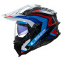 Casque Enduro LS2 MX701 EXPLORER C Frontier II blanc bleu