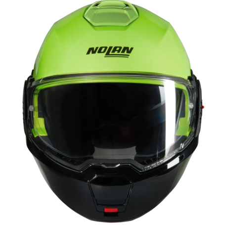 Casque Nolan N120-1 mivedi vert impulso noire 329