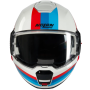 Casco Nolan N120-1 blu rosso bianco Lineo 347