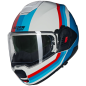 Casque Nolan N120-1 bleu rouge blanc Lineo 347 Casque Nolan N120-1 bleu rouge blanc Lineo 347