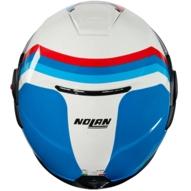 Casque Nolan N120-1 bleu rouge blanc Lineo 347