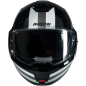 Casque Nolan N120-1 noire blanc argent Lineo 348 Casque Nolan N120-1 noire blanc argent Lineo 348