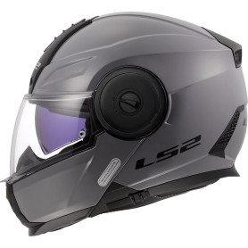 Klapphelm LS2 FF902 Scope II solid grau nardo | MotoGM