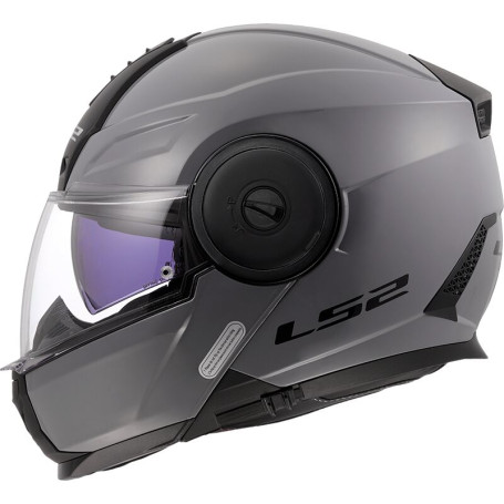 Casco modular LS2 FF902 Scope II solid gris nardo | MotoGM
