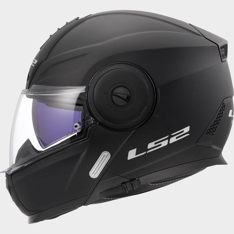 Klapphelm LS2 FF902 Scope II solid schwarz matt Klapphelm LS2 FF902 Scope II solid schwarz matt