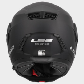Casco Modulare LS2 FF902 Scope II solid nero opaco | MotoGM