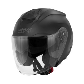 Casco jet Givi X25 SOlid negro opaco | MotoGM