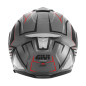 Casco jet Givi X25 TRACE TITANIO Negro Rojo OPACO Casco jet Givi X25 TRACE TITANIO Negro Rojo OPACO