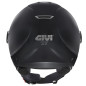 Casco jet Givi 11.7 Solid Color negro opaco Casco jet Givi 11.7 Solid Color negro opaco