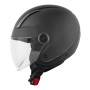 Casque Jet Givi 11.7 Solid Color noire matte
