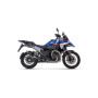 Terminale di scarico Arrow Alluminio Dark Indy Race Evo BMW R 1300 GS 2024 fondello inox