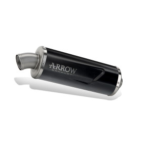 Terminale di scarico Arrow Alluminio Dark Indy Race Evo BMW R 1300 GS 2024 fondello inox