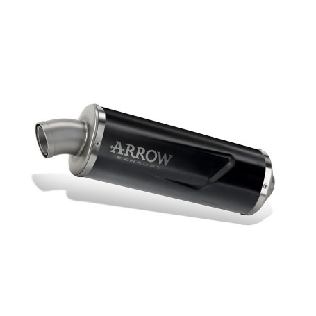 Terminale di scarico Arrow Alluminio Dark Indy Race Evo BMW R 1300 GS 2024 fondello inox