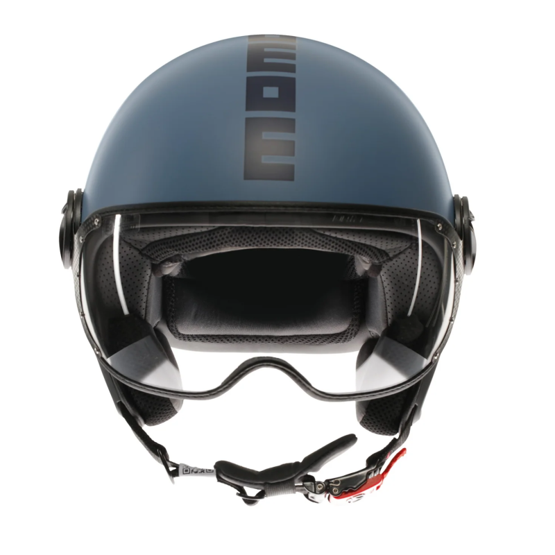 Casco Momo design FGTR CLASSIC matt dusty blue E2206 Casco Momo design FGTR CLASSIC matt dusty blue E2206