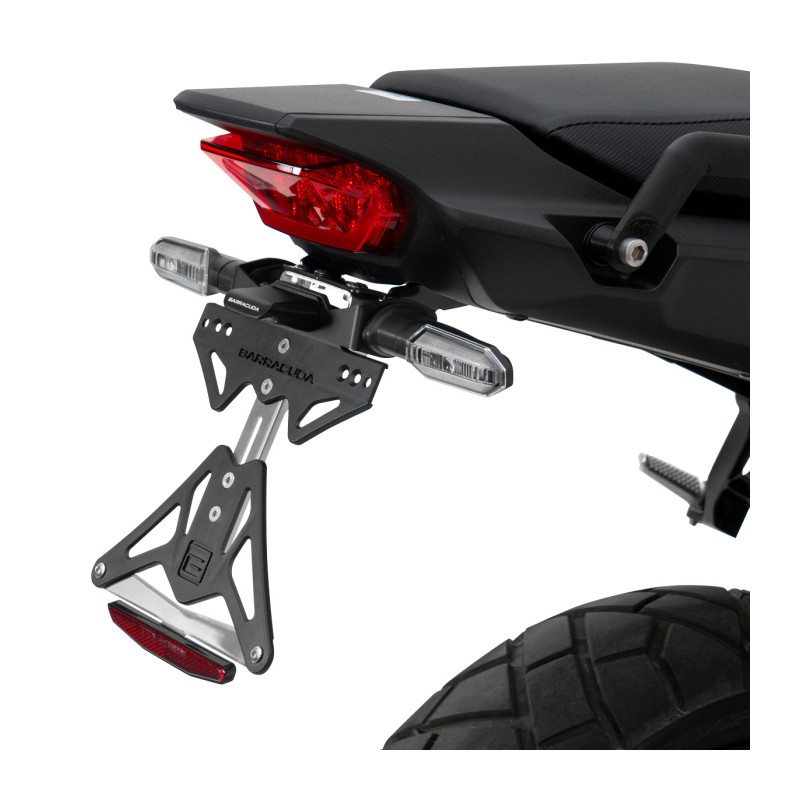 Suport de plaque Barracuda pour Honda Transalp 750 Suport de plaque Barracuda pour Honda Transalp 750
