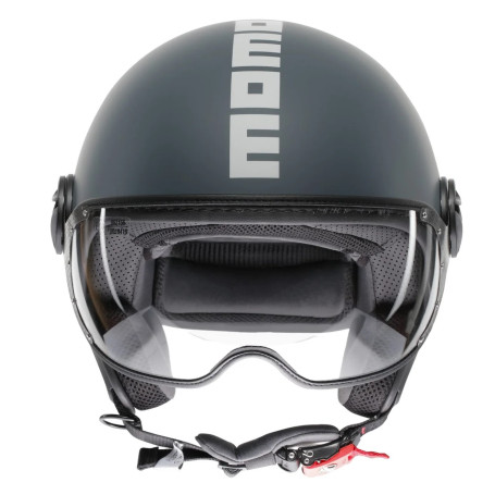 Casco Momo design FGTR CLASSIC Candy matt ottanio E2206