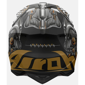 Casco Cross Airoh Wraap Cyborg Matt | MotoGM