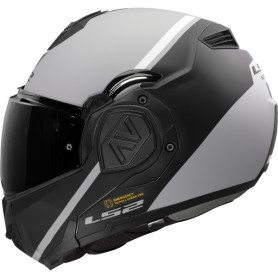 Klapphelm LS2 FF906 Advant Swipe grau schwarz matt | MotoGM