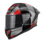 Helm Givi 50.3 Vision schwarz Titan rot glänzend