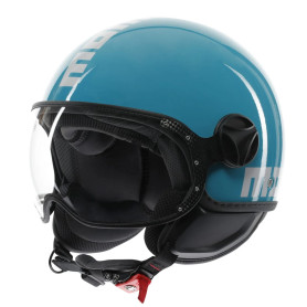 Casque Momo design FGTR CLASSIC Candy lake bleu E2206 | MotoGM