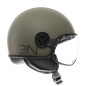 Casco Momo design FGTR CLASSIC flip verde opaco bronzo E2206 Casco Momo design FGTR CLASSIC flip verde opaco bronzo E2206
