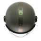 Casco Momo design FGTR CLASSIC flip verde opaco bronzo E2206 Casco Momo design FGTR CLASSIC flip verde opaco bronzo E2206