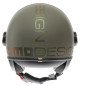 Casco Momo design FGTR CLASSIC flip verde opaco bronzo E2206 Casco Momo design FGTR CLASSIC flip verde opaco bronzo E2206