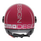 Casco Momo design FGTR CLASSIC Candy fucsia bianco E2206