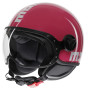 Casque Momo design FGTR CLASSIC Candy fuchsia blanc E2206