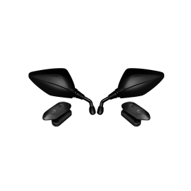 Homologated rearview mirror specific for T-Max 500 08-11 with fixing to the fairing (1 pair) color Mat black