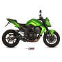 Muffler Double Gun titanium for Kawasaki Z 750 07-09, Z 750 R 11-