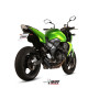Silencieux pas Homologués Mivv Double Gun Titanium pour Kawasaki Z 750 07-09, Z 750 R 11-