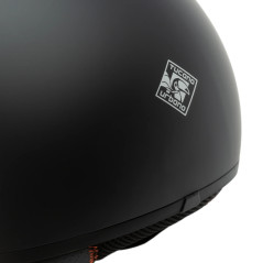Casco demi-jet EL'JETTIN 6.0 (Tucano Urbano) – negro carbón mate | MotoGM