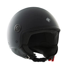 Casco demi-jet EL'JETTIN 6.0 (Tucano Urbano) – negro carbón mate | MotoGM