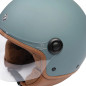 Casco demi-jet EL'JETTIN 6.0 (Tucano Urbano) – azul petróleo mate Casco demi-jet EL'JETTIN 6.0 (Tucano Urbano) – azul petróleo mate
