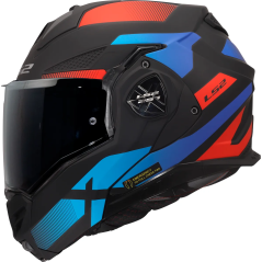 Casco modular FF901 Advant X Nova (LS2) – negro rojo azul mate | MotoGM