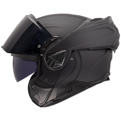 Casque modulable FF910 Advant II (LS2) – Solid noire mate | MotoGM