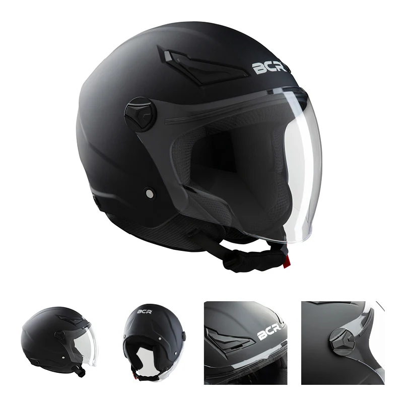 Casco jet BCR – homologación ECE 22.06 Casco jet BCR – homologación ECE 22.06