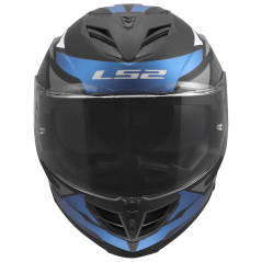 Casco integral LS2 Storm III Komai azul negro mate