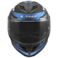 Casco integral LS2 Storm III Komai azul negro mate Casco integral LS2 Storm III Komai azul negro mate