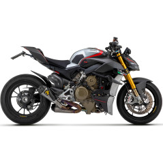 Paire de silencieux Arrow Works titane pour Ducati Panigale V4, Streetfighter V4 | MotoGM
