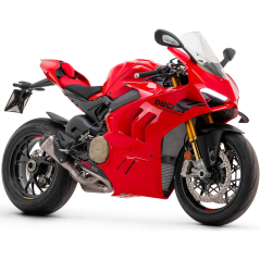 Coppia terminali Arrow Works titanio per Ducati Panigale V4, Streetfighter V4